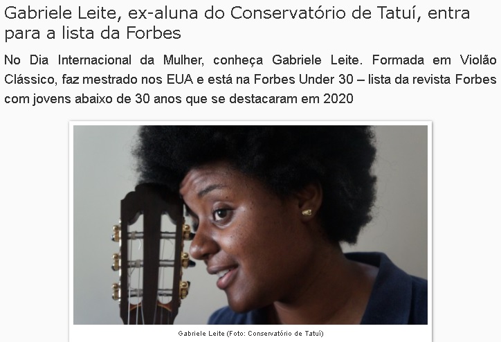 Gabriele Leite - Conservatório de Tautí